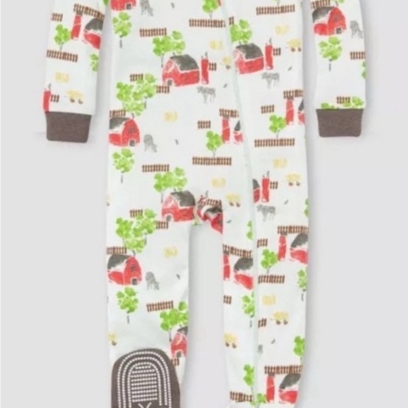 Farm Print Baby Onesie - Picture 1 of 3